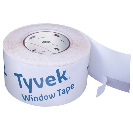 Universāla logu izolācijas līmlente Tyvek WINDOW tape 1310PT, 80mm x 25m, 5450208032238