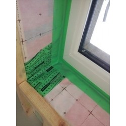 ELT (Gerband 586 inside green) vienpusēja, armēta tvaika izolācijas līmlente, zaļa, 6cm x25m, 4779019853018