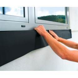 ISO - CONNECT EPDM, melna ārēja lenta bez līmjoslām, 0,8x250mm, 25m/rll