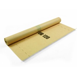 Difūzplēve ar mikrospraugām JUTADACH 120 VB2, tvaika izolācija; plat.150cm, 75m2, 6419544501890