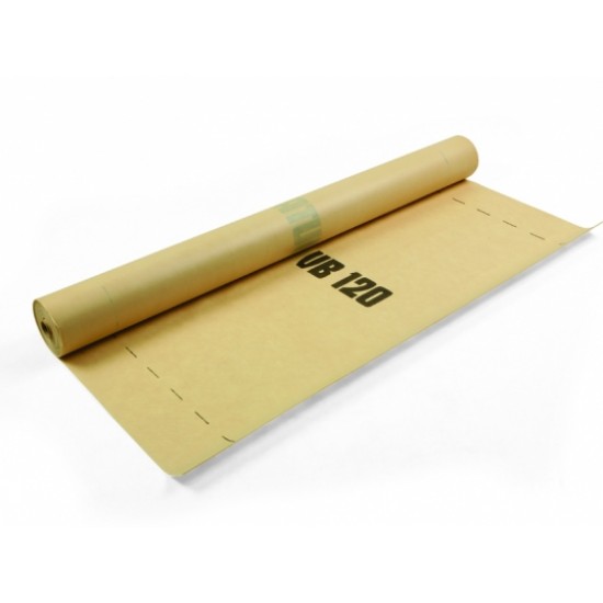 Difūzplēve ar mikrospraugām JUTADACH 120 VB2, tvaika izolācija; plat.150cm, 75m2, 6419544501890