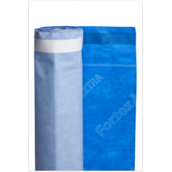 FORTEX EXTRA +2 tape, difūzmembrāna ar 2 līmlentām plat.150cm, 75m2 (zila/balta), 4779019853889